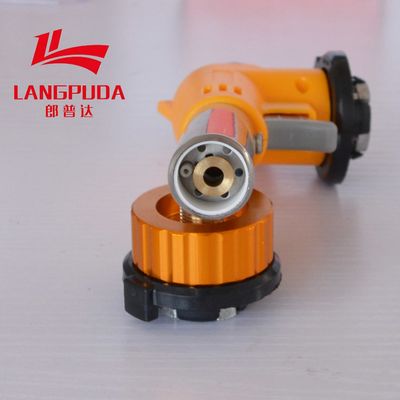 ম্যানুয়াল নুব সুইচ পোর্টেবল ক্যাম্পিং গ্যাস ব্লো টর্চ